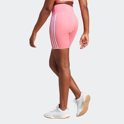 Adidas Training Essentials 3-Stripes High-Waisted Short Leggings - SPORTFIRST HERVEY BAY