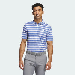 Adidas Two-Color Striped Mens Golf Polo - SPORTFIRST HERVEY BAY