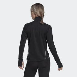 Adidas Womens Fast Running Half-Zip Long Sleeve Top - SPORTFIRST HERVEY BAY
