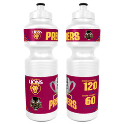 AFL 24 Brisbane Lions Premiers Drink Bottle - SPORTFIRST HERVEY BAY
