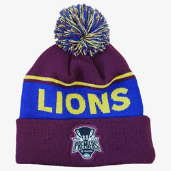 AFL Brisbane Lions 2024 Premiers Beanie - SPORTFIRST HERVEY BAY