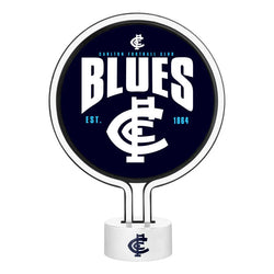 AFL Carlton Blues Neon Light - SPORTFIRST HERVEY BAY