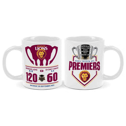 AFL Grand Final 2024 Brisbane Lions Premiers Mug - SPORTFIRST HERVEY BAY