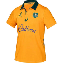 Asics 2025 Wallabies Traditional Home Jersey - SPORTFIRST HERVEY BAY