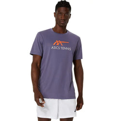 Asics Mens Court Graphic Tee - SPORTFIRST HERVEY BAY
