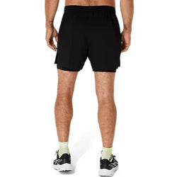 Asics Mens Silver 5in 2 In 1 Shorts - SPORTFIRST HERVEY BAY