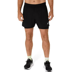 Asics Mens Silver 5in 2 In 1 Shorts - SPORTFIRST HERVEY BAY