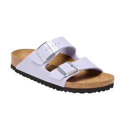 Birkenstock Arizona Patent Purple Fog Birko-Flor (Regular) - SPORTFIRST HERVEY BAY