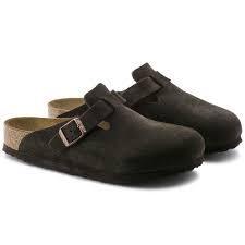 Birkenstock Boston SFB Mocca Suede Leather (Narrow) - SPORTFIRST HERVEY BAY