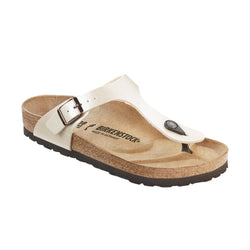 Birkenstock Gizeh Graceful Pearl White Birko-Flor (Regular) - SPORTFIRST HERVEY BAY