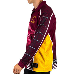 Brisbane Broncos Barracuda Fishing Shirt - SPORTFIRST HERVEY BAY