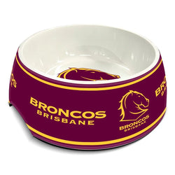 Brisbane Broncos Dog Bowl - SPORTFIRST HERVEY BAY