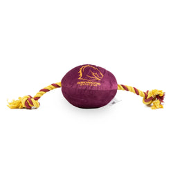 Brisbane Broncos Dog Rope Toy - SPORTFIRST HERVEY BAY
