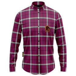 Brisbane Broncos Mustang Flannel Shirt - SPORTFIRST HERVEY BAY