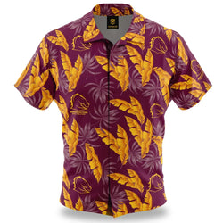 Brisbane Broncos Paradise Hawaiian Shirt - SPORTFIRST HERVEY BAY