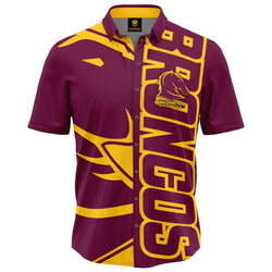Brisbane Broncos Showtime Party Shirt - SPORTFIRST HERVEY BAY