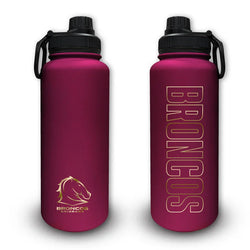 Brisbane Broncos Stainless Steel Drink Bottle - SPORTFIRST HERVEY BAY