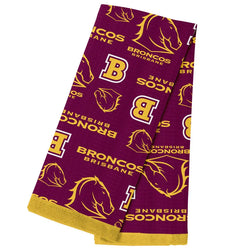 Brisbane Broncos Tea Towel - SPORTFIRST HERVEY BAY