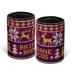Brisbane Broncos Xmas Can Cooler - SPORTFIRST HERVEY BAY