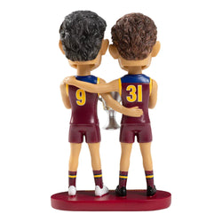 Brisbane Lions 2024 Premiership Co-Captains Harris Andrew & Lachie Neale Bobbleheads - SPORTFIRST HERVEY BAY