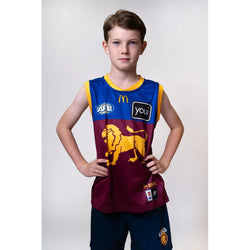 Brisbane Lions 2025 Toddler Home Guernsey - SPORTFIRST HERVEY BAY