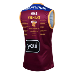 Brisbane Lions AFL 2024 Premiers Mens Home Guernsey - SPORTFIRST HERVEY BAY