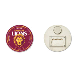 Brisbane Lions Bottle Opener Magnet - SPORTFIRST HERVEY BAY