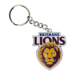 Brisbane Lions Logo Keyring - SPORTFIRST HERVEY BAY