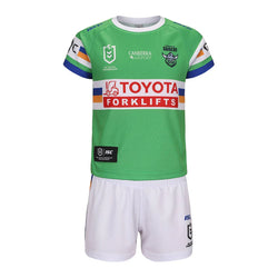 Canberra Raiders 2025 Toddler Home Jersey Set - SPORTFIRST HERVEY BAY