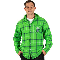 Canberra Raiders Mustang Flannel Shirt - SPORTFIRST HERVEY BAY