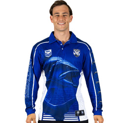 Canterbury Bulldogs Barracuda Fishing Shirt - SPORTFIRST HERVEY BAY