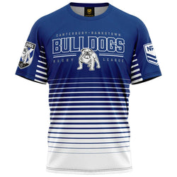 Canterbury Bulldogs Game Time Kids Tee - SPORTFIRST HERVEY BAY