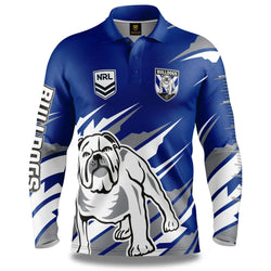 Canterbury Bulldogs Ignition Fishing Shirt - SPORTFIRST HERVEY BAY