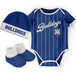 Canterbury Bulldogs Lullaby 3Pce Gift Set - SPORTFIRST HERVEY BAY