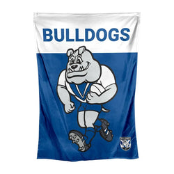 Canterbury Bulldogs Mascot Wall Flag - SPORTFIRST HERVEY BAY