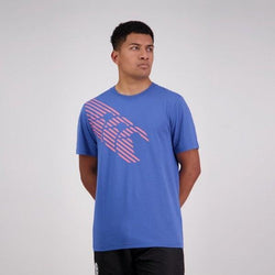 Canterbury Mens Stripe T-Shirt - SPORTFIRST HERVEY BAY