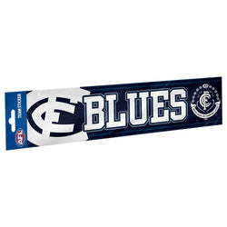Carlton Blues Bumper Sticker - SPORTFIRST HERVEY BAY