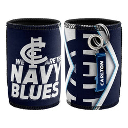 Carlton Blues Can Cooler & Opener Pack - SPORTFIRST HERVEY BAY