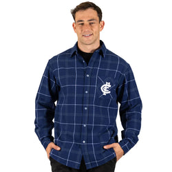 Carlton Blues Mustang Flannel Shirt - SPORTFIRST HERVEY BAY