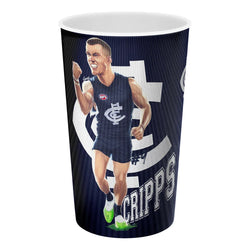 Carlton Blues Patrick Cripps Lenticular Tumbler - SPORTFIRST HERVEY BAY