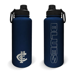 Carlton Blues Stainless Steel Drink Bottle - SPORTFIRST HERVEY BAY