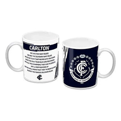 Carlton Blues Team Song Ceramic Mug - SPORTFIRST HERVEY BAY
