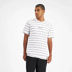 Champion Script Stripe Mens Tee - SPORTFIRST HERVEY BAY