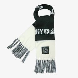 Collingwood Magpies Bar Scarf - SPORTFIRST HERVEY BAY