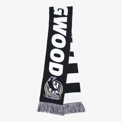 Collingwood Magpies Defender Scarf - SPORTFIRST HERVEY BAY