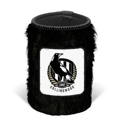 Collingwood Magpies Fluffy Logo Can Cooler - SPORTFIRST HERVEY BAY