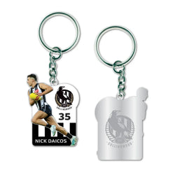 Collingwood Magpies Nick Daicos Keyring - SPORTFIRST HERVEY BAY