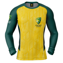 Cricket Australia Bronte Long Sleeve Rashie - SPORTFIRST HERVEY BAY