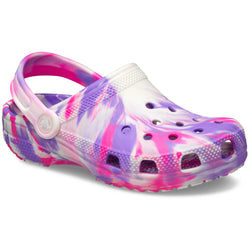 Crocs Classic Glow Marbled Kids Clog - SPORTFIRST HERVEY BAY