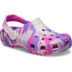 Crocs Classic Glow Marbled Toddler Clog - SPORTFIRST HERVEY BAY